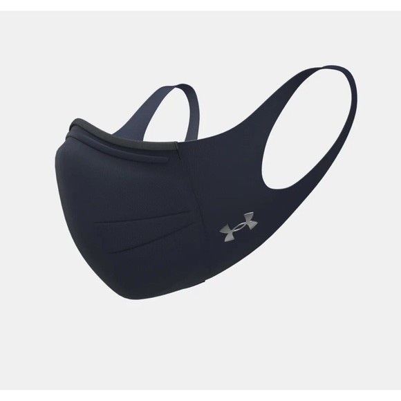 Under Armour Sports Mask ISO Chill Featherweight Navy Size M/L BRAND NEW - Picture 1 of 3